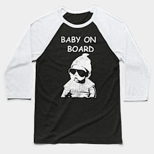 Baby On Board Baseball T-Shirt